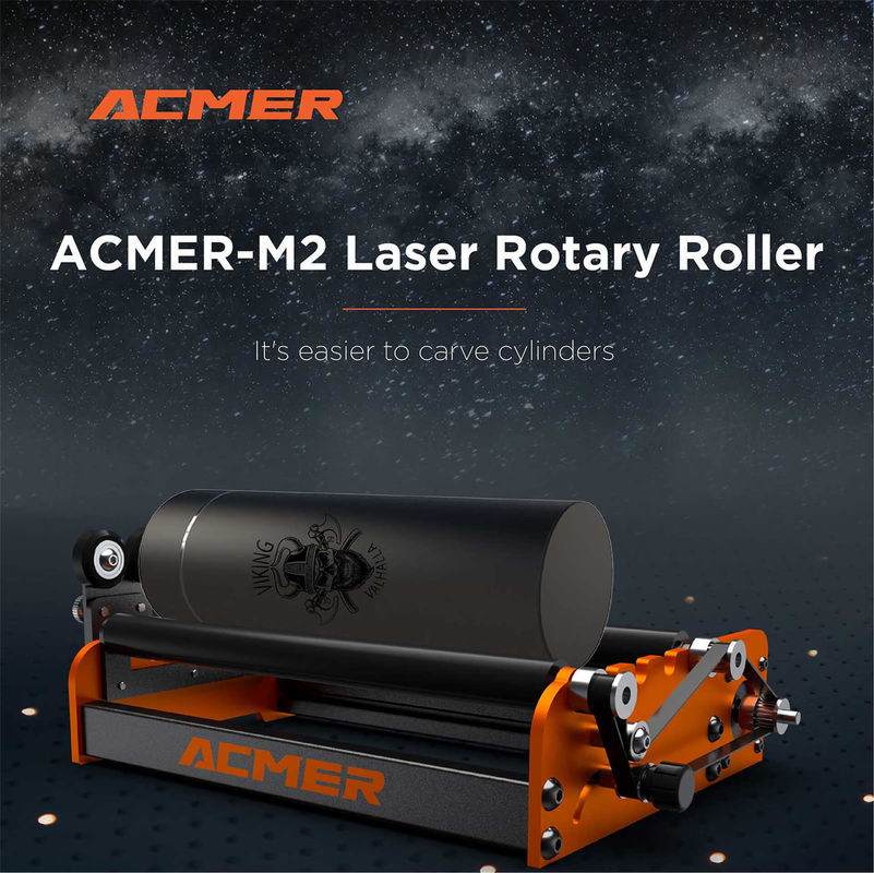 Acmer M2 Lazer Gravör Döner Rol Y Eksen Döner 360 Derece Döner Lazer Gravör
