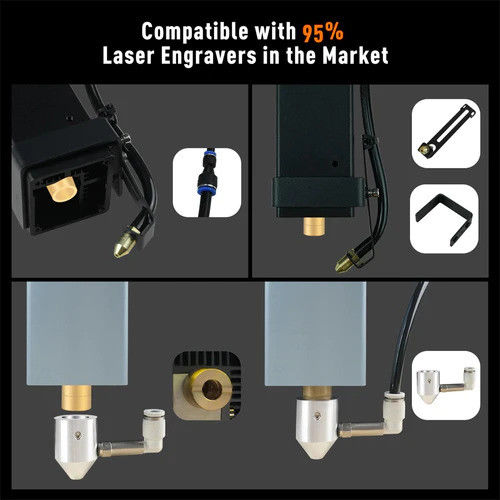 AC 110V / 220V Lazer kazıcı hava asistanı pompası 30L/Min Lazer hava asistanı kiti