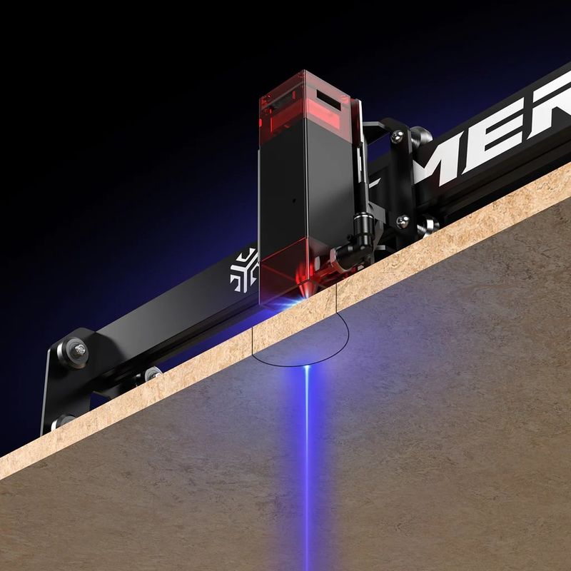ACMER P1 için 10 Watt Diyot Lazer Modülü 2 Diyotlu Sentetik Lazer